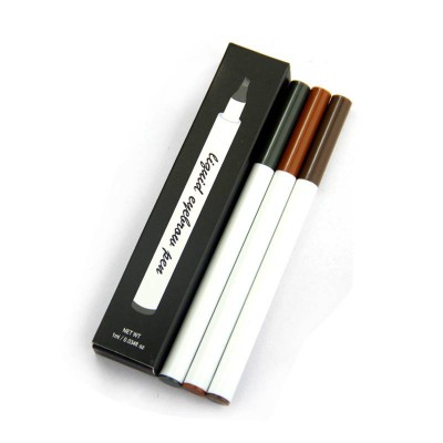 Eye Makeup Custom High Pigment Vegan Waterproof 4 Heads Brow Pencil Private Label Liquid Eyebrow Pen Tatoo Eyebrow Pencil